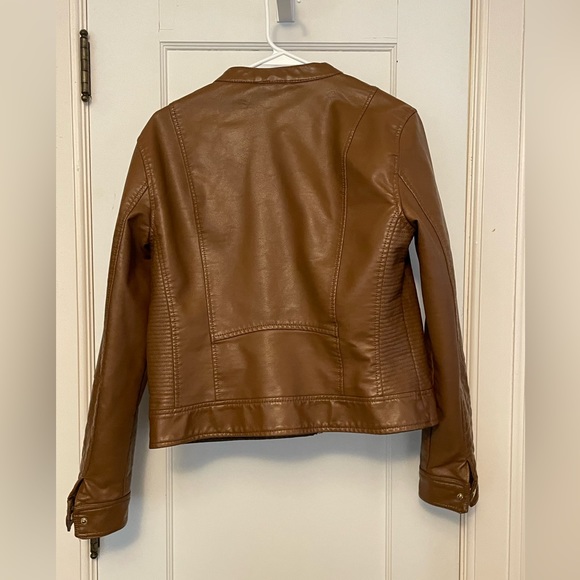 Faux leather jacket - Picture 2 of 5
